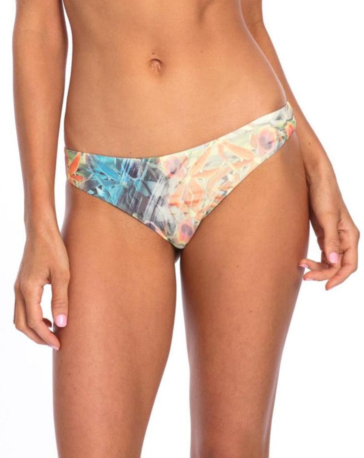CorpoBonito SwimWear Bottom XS Floral Lisa with Scrunch Bikini Bottom
