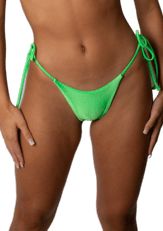 Corpo Bonito Wear Bottom Glow Green Bikini Bottom Luiza